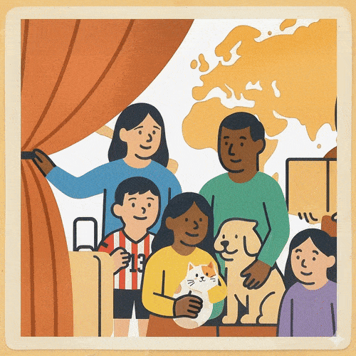 Behind the curtain : Spouses of the World